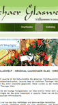 Mobile Screenshot of lauschaer-glaswelt.de